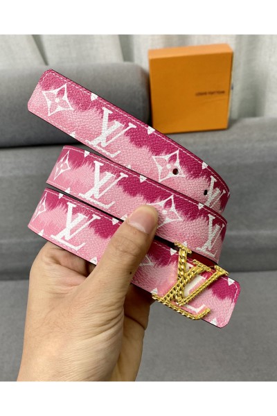 Louis Vuitton, Women's Belt, Pink