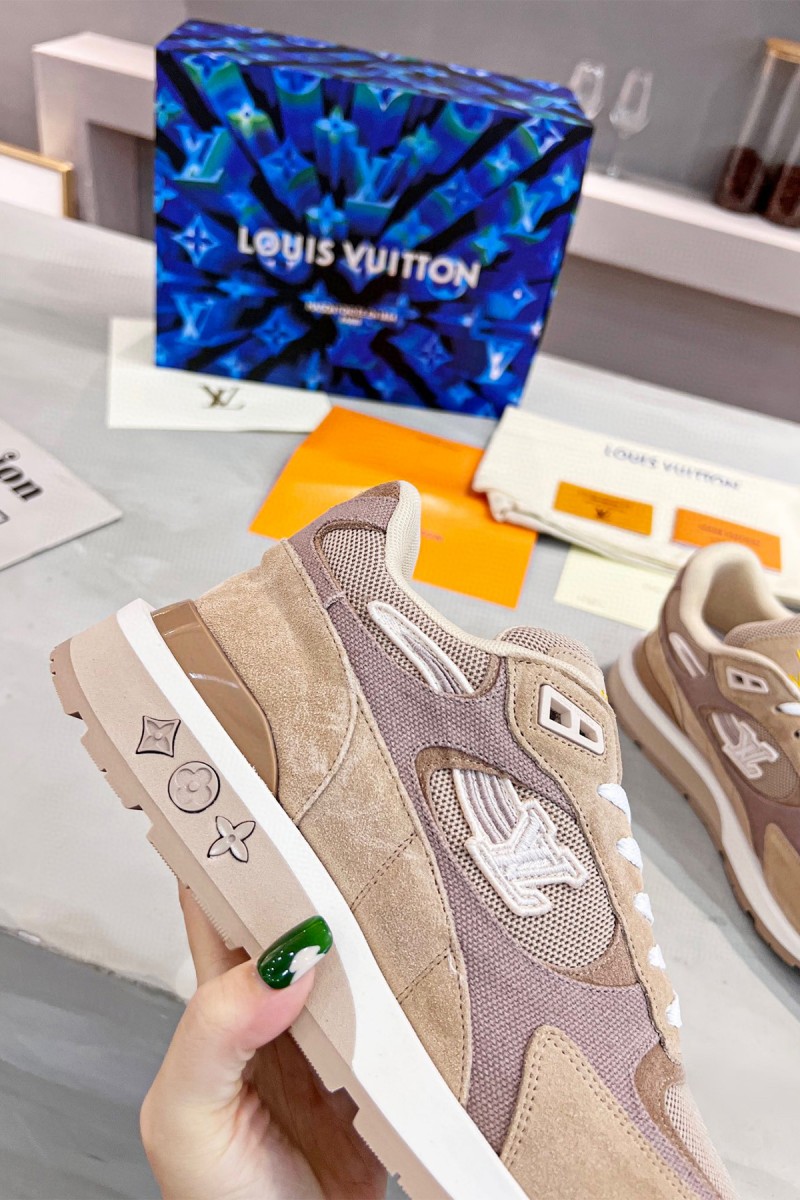 Louis Vuitton, Run Away,  Men's Sneaker, Camel