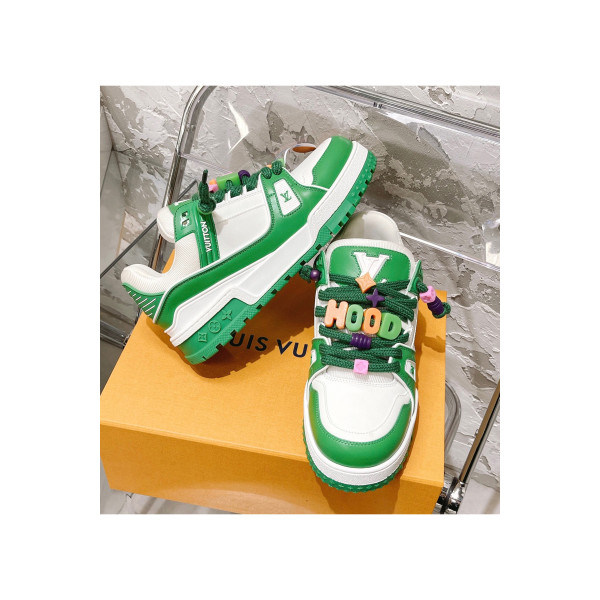 Louis Vuitton, Women's Sneaker, Green