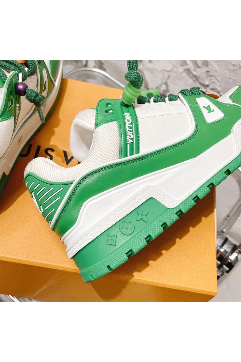 Louis Vuitton, Women's Sneaker, Green