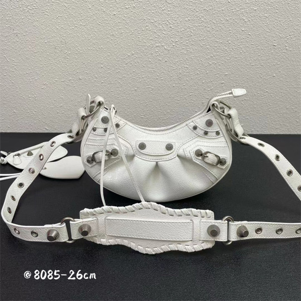 Balenciaga, Women's Bag, White