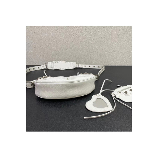 Balenciaga, Women's Bag, White