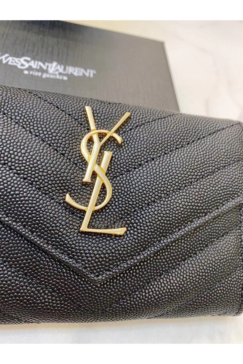 Yves Saint Laurent, Women's Wallet, Black