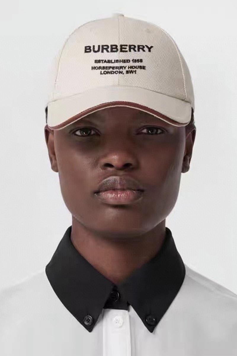 Burberry, Unisex Hat, White