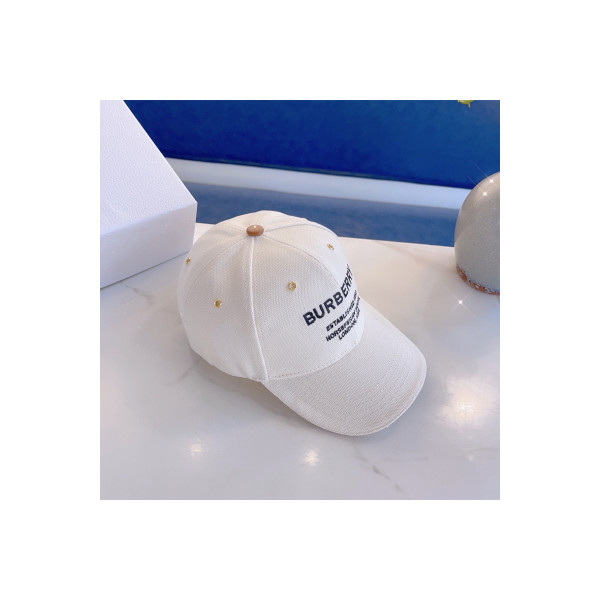Burberry, Unisex Hat, White
