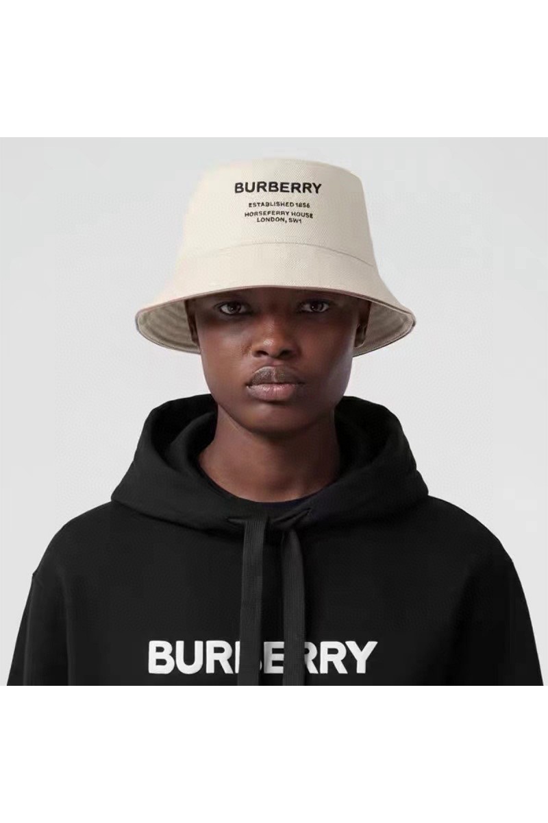 Burberry, Unisex Hat, White