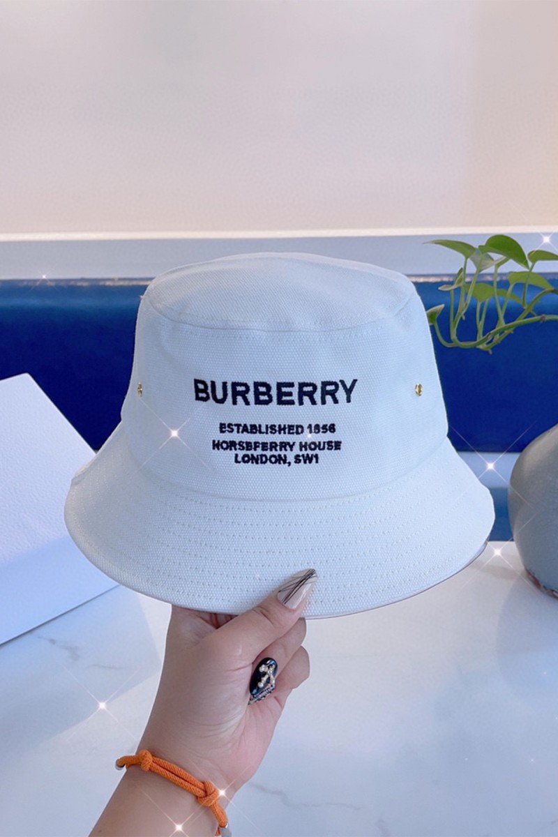 Burberry, Unisex Hat, White