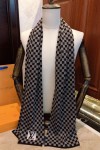 Louis Vuitton, Men's Scarf, Black