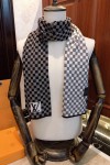 Louis Vuitton, Men's Scarf, Black