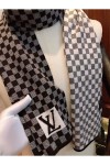 Louis Vuitton, Men's Scarf, Black