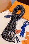 Louis Vuitton, Men's Scarf, Black