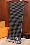 Louis Vuitton, Men's Scarf, Black