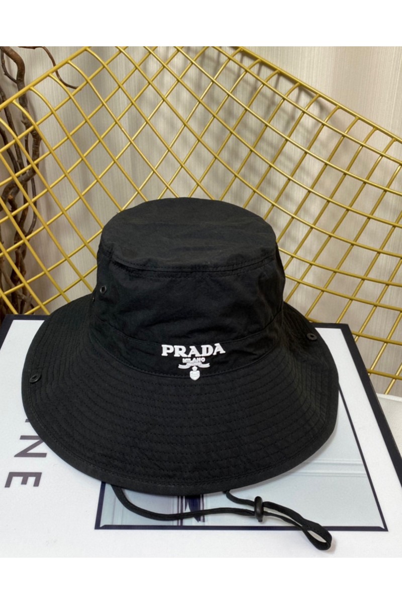 Prada, Unisex Hat, Black