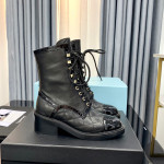 Chanel, Women's Boot, Black