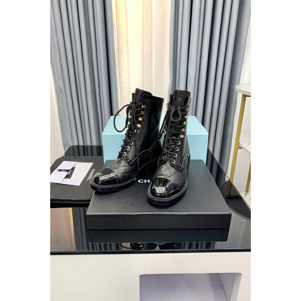 Chanel, Women's Boot, Black