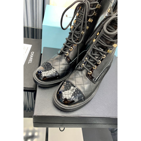 Chanel, Women's Boot, Black
