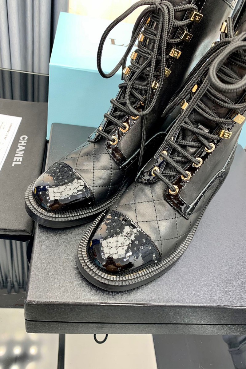 Chanel, Women's Boot, Black