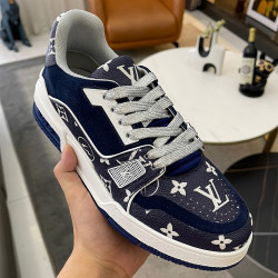 Louis Vuitton, Women's Sneaker, Navy