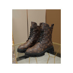Louis Vuitton, Women's Boot, Brown