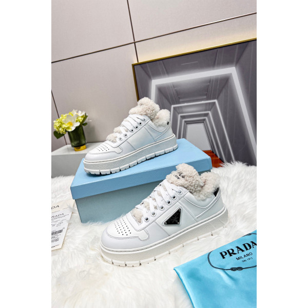Prada, Women's Sneaker, White