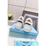 Prada, Women's Sneaker, White