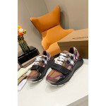 Burberry, Men's Sneaker, Brown