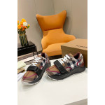 Burberry, Men's Sneaker, Brown