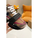 Burberry, Men's Sneaker, Brown