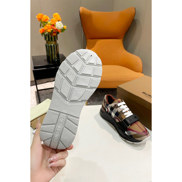Burberry, Men's Sneaker, Brown