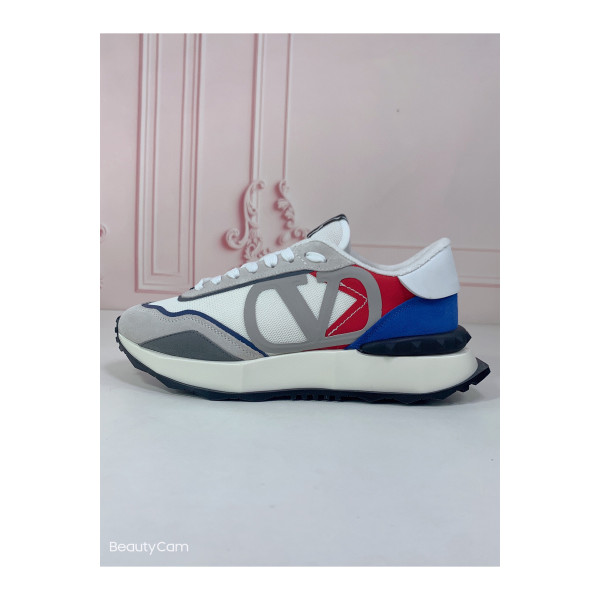 Valentino, Mesh Lacerunner, Men's Sneaker, Grey