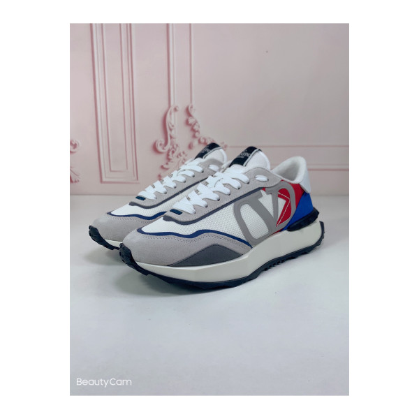 Valentino, Mesh Lacerunner, Men's Sneaker, Grey