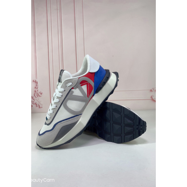 Valentino, Mesh Lacerunner, Men's Sneaker, Grey