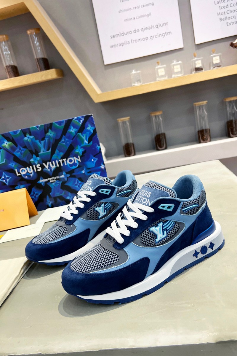 Louis Vuitton, Run Away, Men's Sneaker, Blue
