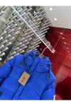 Burberry, Men's Jacket, Blue