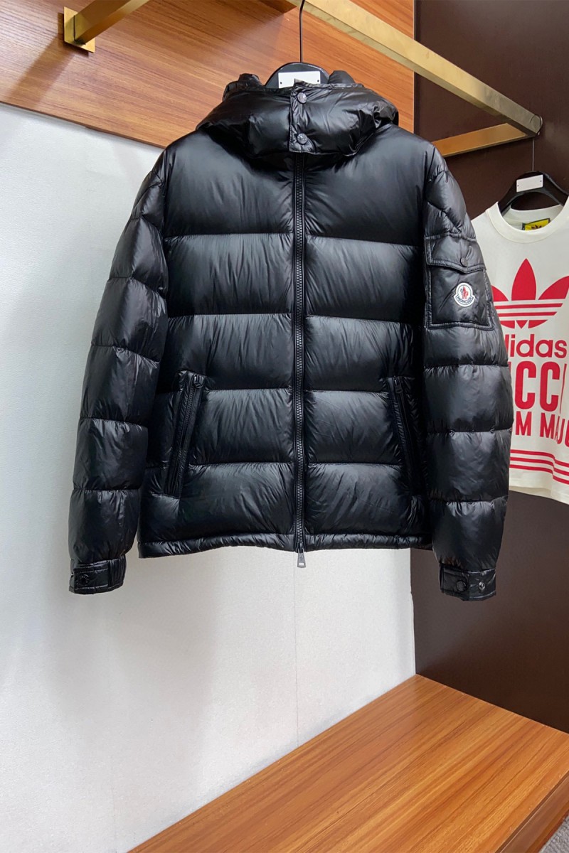 Moncler, Men's Jacket, Black