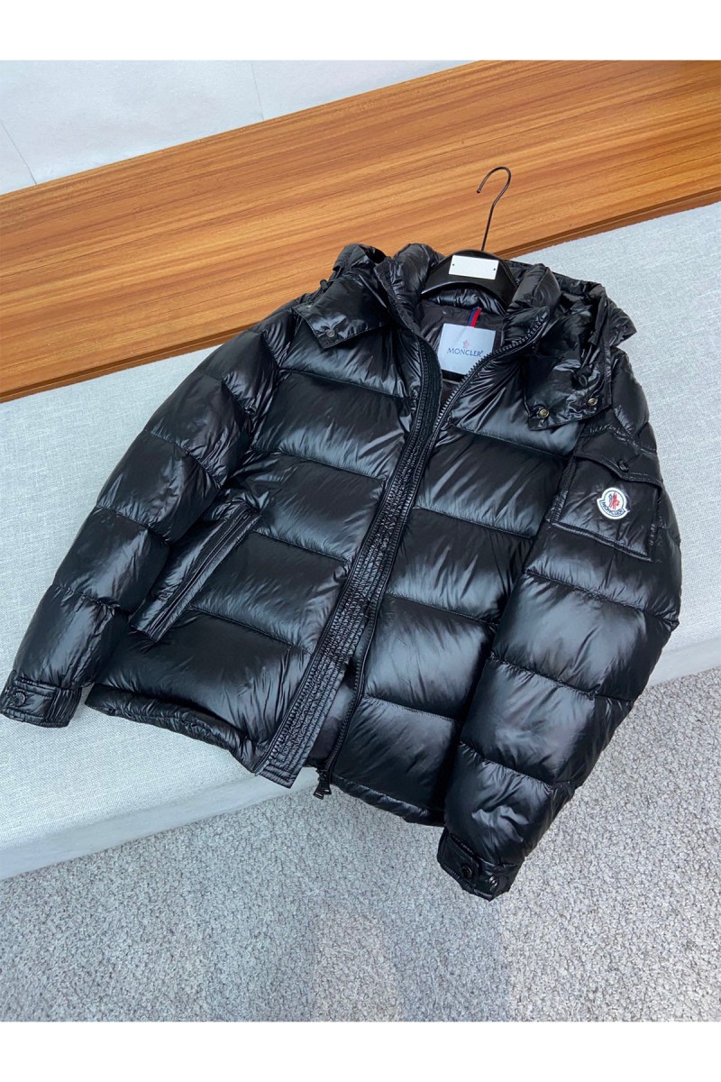 Moncler, Men's Jacket, Black