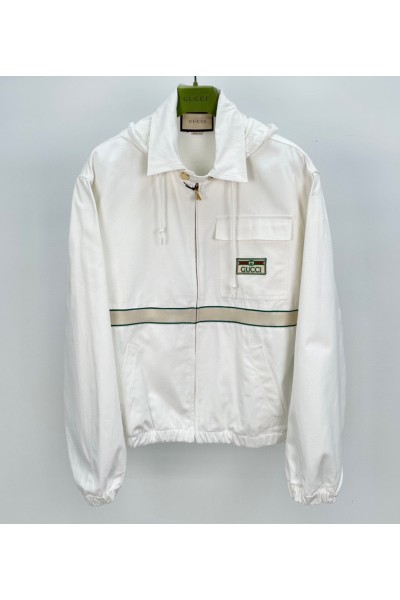 Gucci, Men's Jacket, White