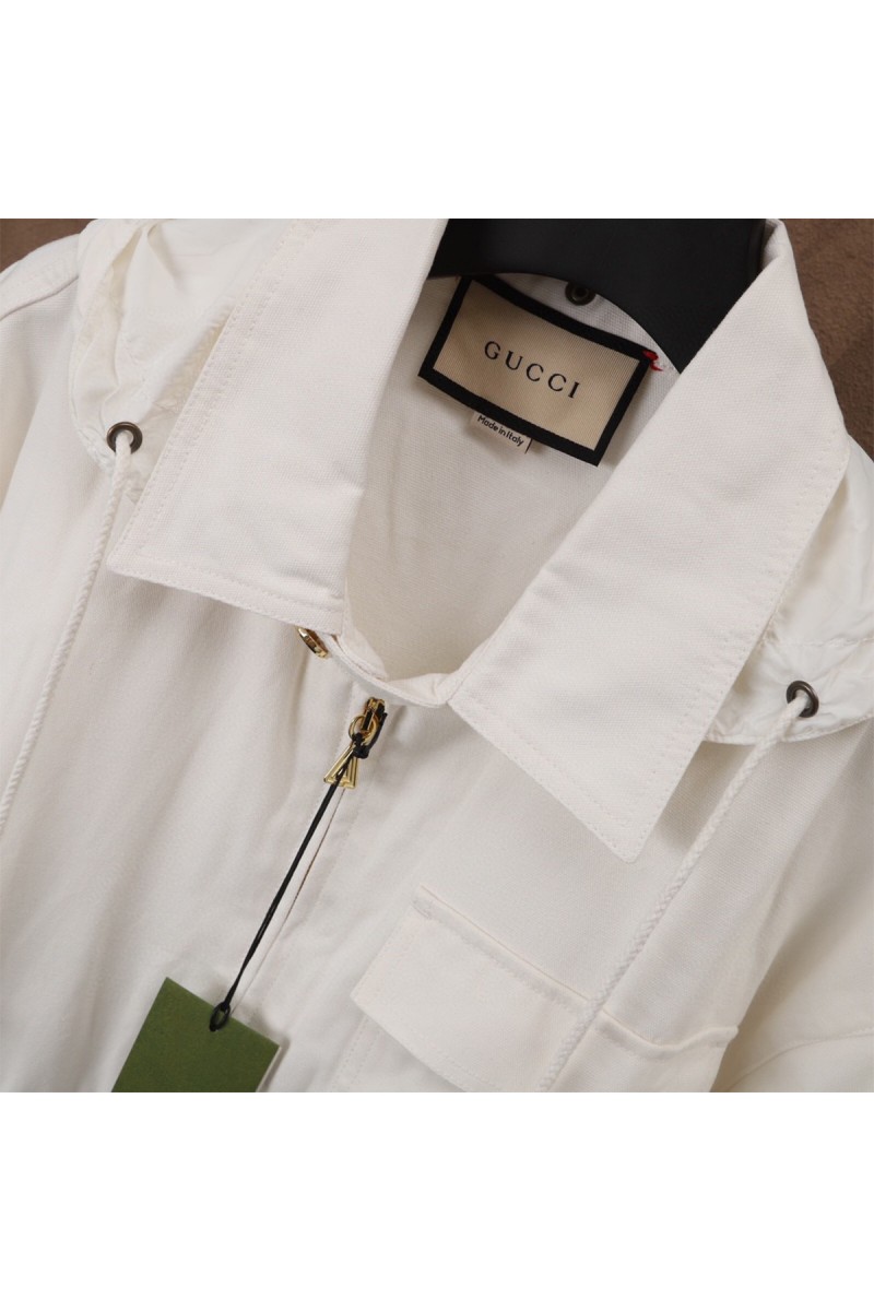 Gucci, Men's Jacket, White