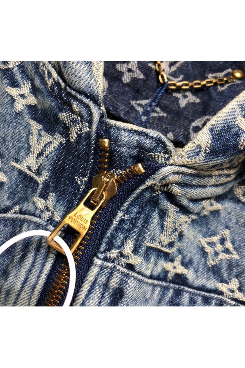 Louis Vuitton, Men's Denim Jacket, Blue