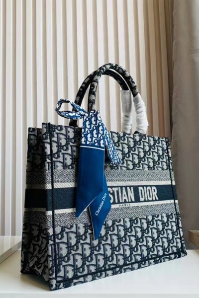 Christian Dior, Women's Tote Bag, Blue