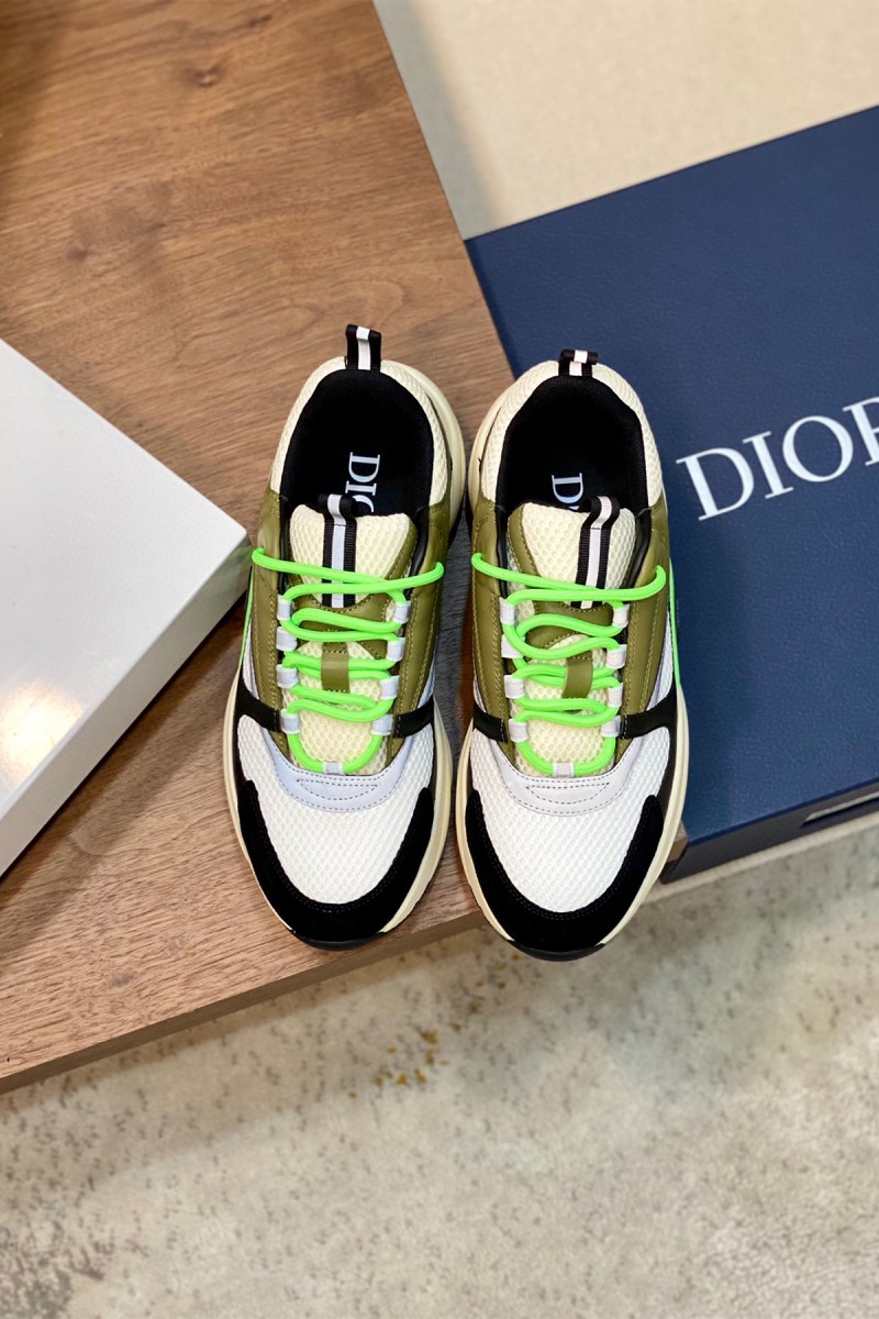Christian Dior, B22, Women's Sneaker, Khaki