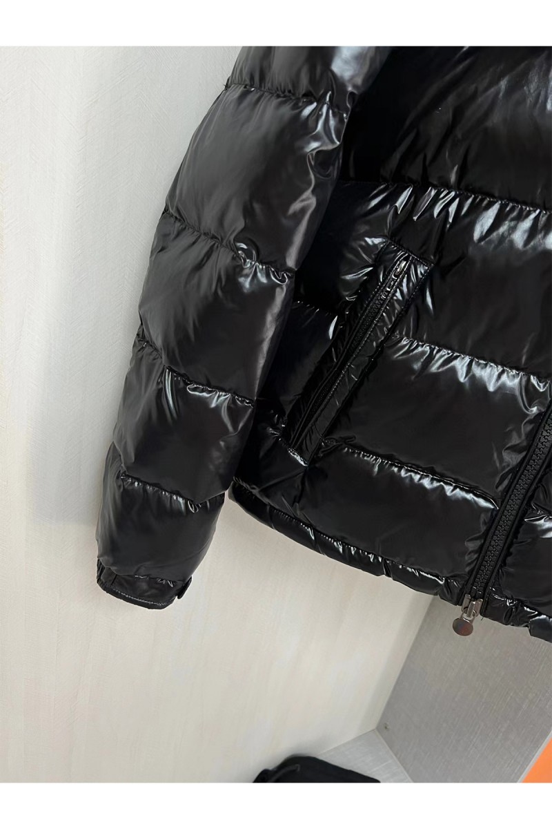 Moncler, Maya, Women's Jacket, Shiny Black