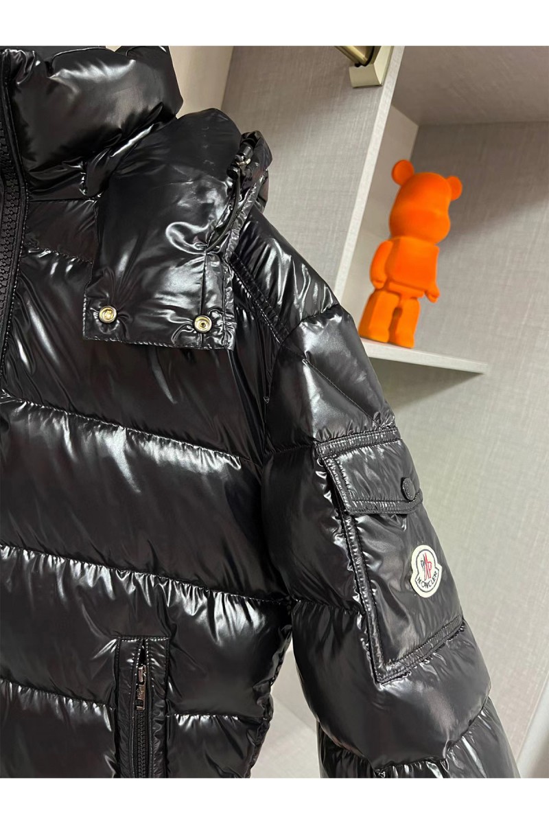 Moncler, Maya, Women's Jacket, Shiny Black