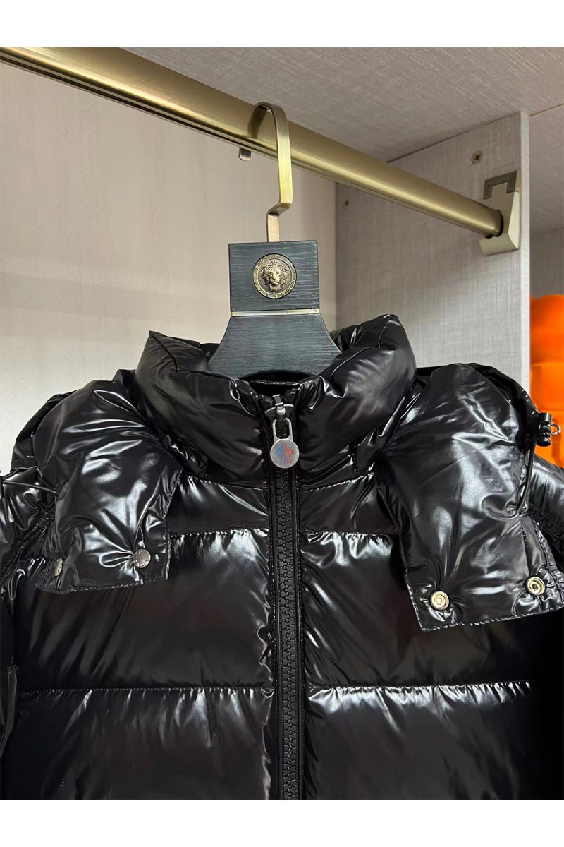 Moncler, Maya, Women's Jacket, Shiny Black