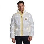 Moncler, Maya 70 by Palm Angels, Men's Jacket, Bright White