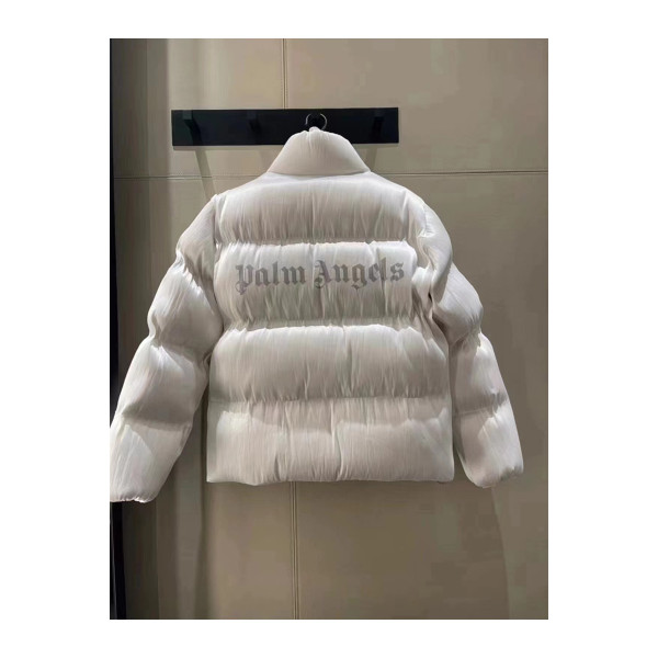 Moncler, Maya 70 by Palm Angels, Women's Jacket, Bright White