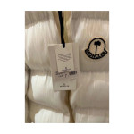 Moncler, Maya 70 by Palm Angels, Women's Jacket, Bright White