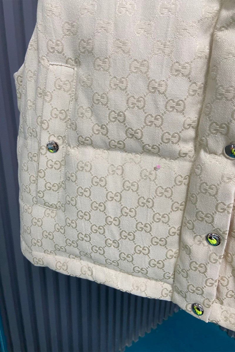 Gucci, Women's Vest, White