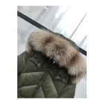 Moncler, Women's Jacket, Khaki