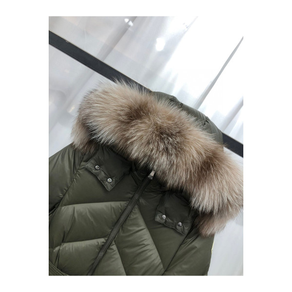 Moncler, Women's Jacket, Khaki